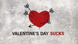 Valentine arrow heart sucks cynical - banksy free wallpaper