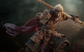 Man armor sword flame smoke - emperor huizong of song free wallpaper