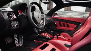 Red black car interior red - panfuturism free wallpaper for desktop