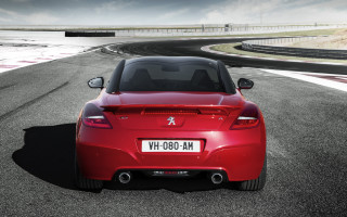 Red sports car curved road - amédée ozenfant free wallpaper