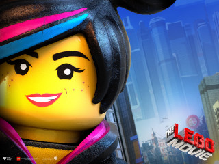 Lego movie character city background - beeple free wallpaper