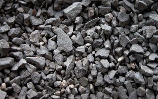 Pile rocks table black border - a white border free wallpaper