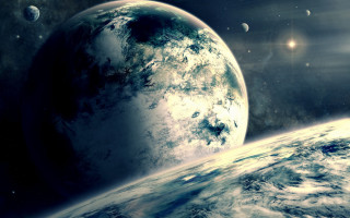 Space astronaut moon stars galaxy 4 - eve ryder free wallpaper