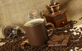 Coffee chocolate table stilllife morning - the table free wallpaper