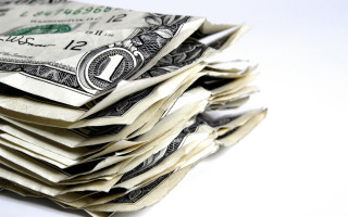 Twenty dollar bills white surface - a white surface free wallpaper