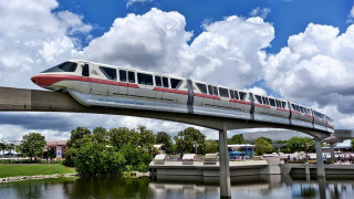 Train bridge river cityscape blue - a train free wallpaper for desktop