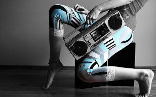 Funk boot leggings blackwhite fashion - fiona stephenson free wallpaper