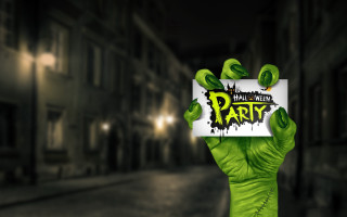 Hand holding party sign dark - a hand holding free wallpaper