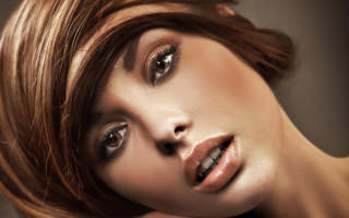 Woman long hair brown dress - a brown dress free wallpaper