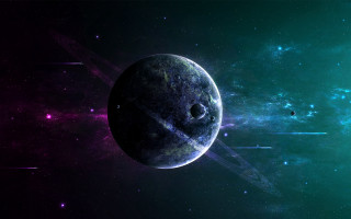 Planet star background blue purple - a planet free wallpaper