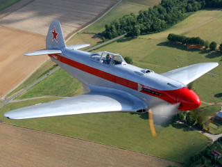 Red white airplane over green - airplane free wallpaper