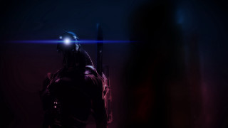 Futuristic man glowing suit energy - a futuristic suit free wallpaper