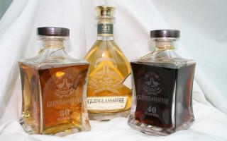 Three bottles alcohol still life - dugald sutherland maccoll free wallpaper