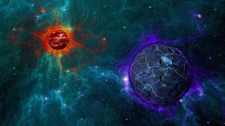 Space ball center starfield planet - planet free wallpaper for desktop