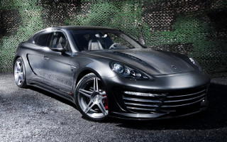 Black sports car green plants - a black car free wallpaper