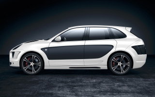 White car black accents dark - xf iq4 free wallpaper