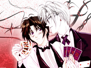 People holding cards suit bowtie - a suit and tie free wallpaper for desktop