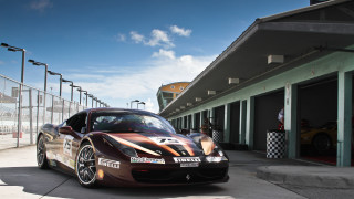 Sports car building sky man - a sports car free wallpaper