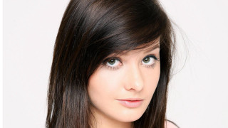 Long haired asian woman photorealistic - straight free wallpaper for desktop