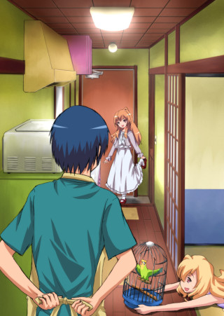 Man birdcage hallway kyoto animation - kyoto animation free wallpaper for mobile