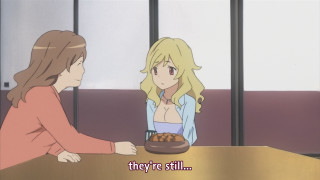 Woman sitting table bowl food - a woman sitting free wallpaper