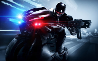 Man helmet gun motorcycle darkroom - a motorcycle free wallpaper