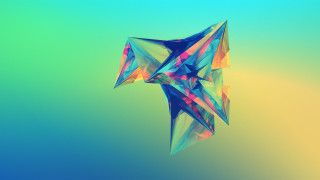 Colorful abstract star sky gradient - abstract free wallpaper for desktop
