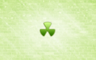 Green wall radioactive sign cedric - here free wallpaper