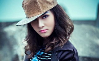 Chenlu beautiful hat jacket camera - chen lu free wallpaper