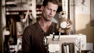 Man teddy sewing workshop arts - the shelf free wallpaper