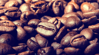 Coffee beans pile hyperrealism blurry - coffee bean free wallpaper