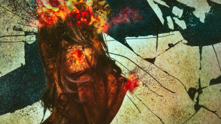 Fire woman ember explosion glowing - carne griffiths free wallpaper for desktop