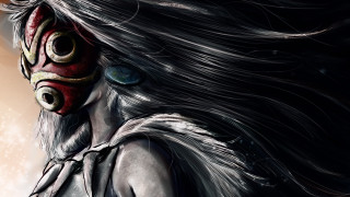 Woman mask wind red fantasy - a mask free wallpaper