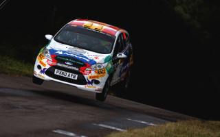 Colorful car driving night trees - colin hayes free wallpaper