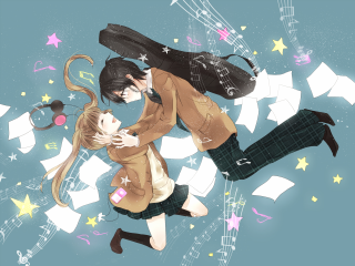 Couple people standing air musical - musical free wallpaper for desktop