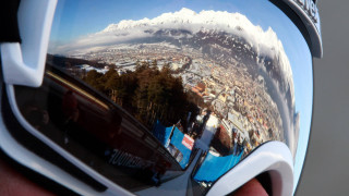 City reflection ski goggles microscopic - free airplane wallpaper for desktop