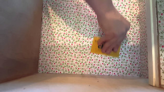 Cleaning wall sponge cloth hand - paper texture free wallpaper for desktop