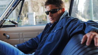 Serious man in car dean - the seat free wallpaper