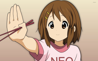 Girl chopsticks hand sign camera - ayo free wallpaper