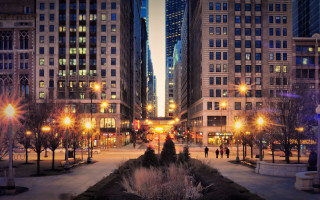 City street night tokyo urban - the street free wallpaper for desktop