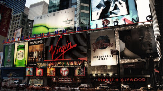 Large building billboards cars nyc - car free wallpaper for desktop