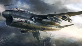 Fighter jet cloudy sky city 2 - don maitz free wallpaper for desktop