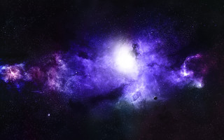 Purple blue galaxy stars brightlight - star and dusts free wallpaper