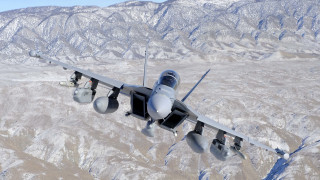 Airplane mountains snow nature precisionism - over a mountain range in the sky free wallpaper