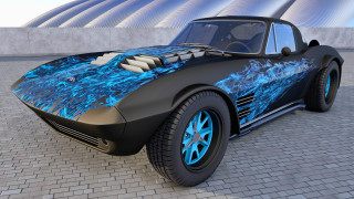 Car blue brick road dome - a brick road next free wallpaper for desktop