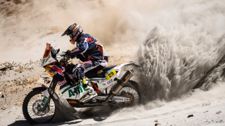Desert dirtbike dust motorcycle helmet 2 - artur grottger free wallpaper