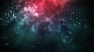 Bubbles floating red light holography - a bunch of bubbles free wallpaper