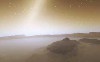 Distant planet bright star volumetric - volumetric fog free wallpaper