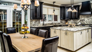 Kitchen table chairs island fruit - a bowl of fruit free wallpaper