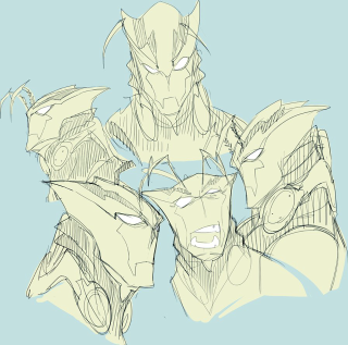 Man two faces helmet drawing - a sketch free wallpaper